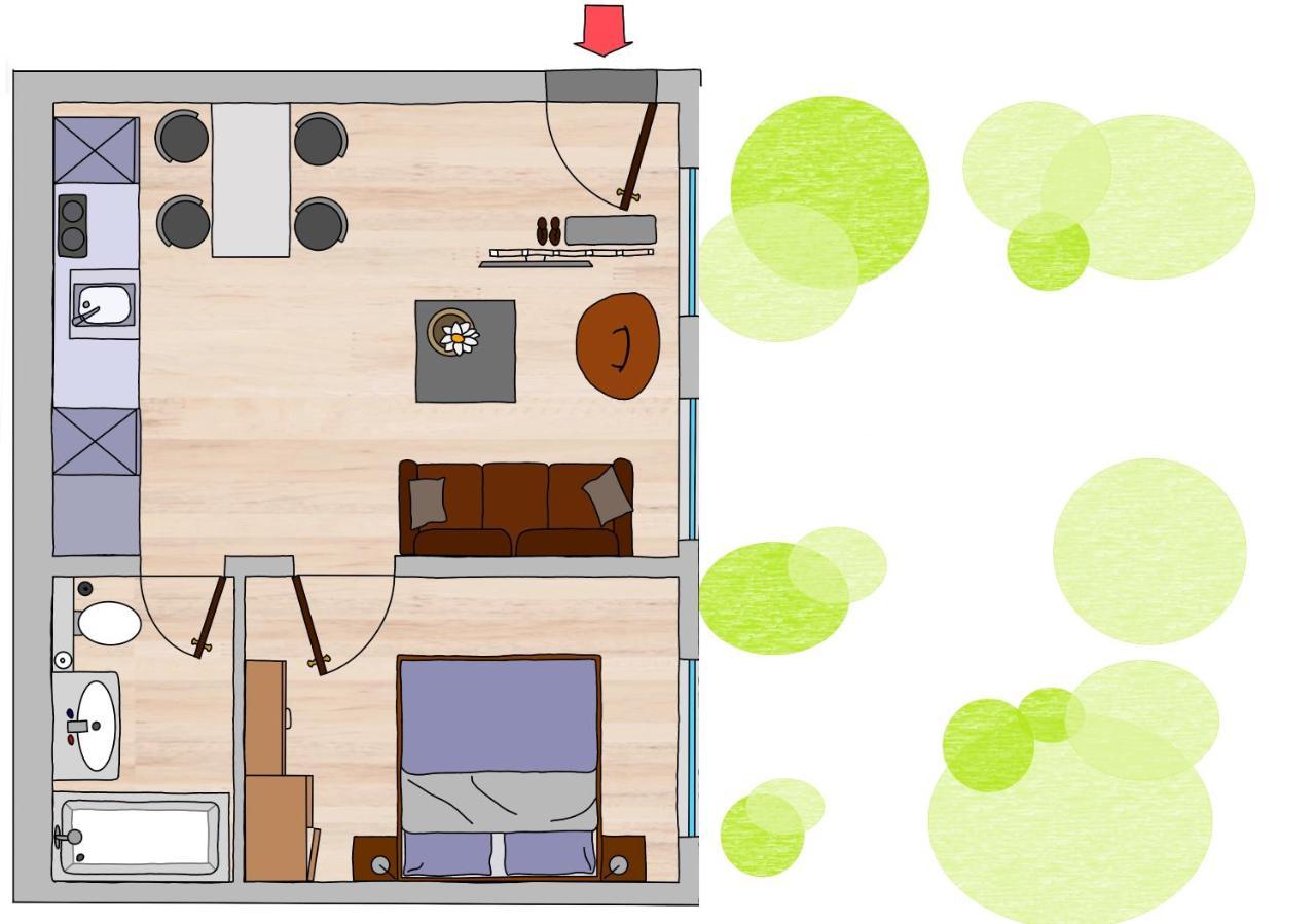Apartments Zur Alten Konditorei ชเวียรีน ภายนอก รูปภาพ
